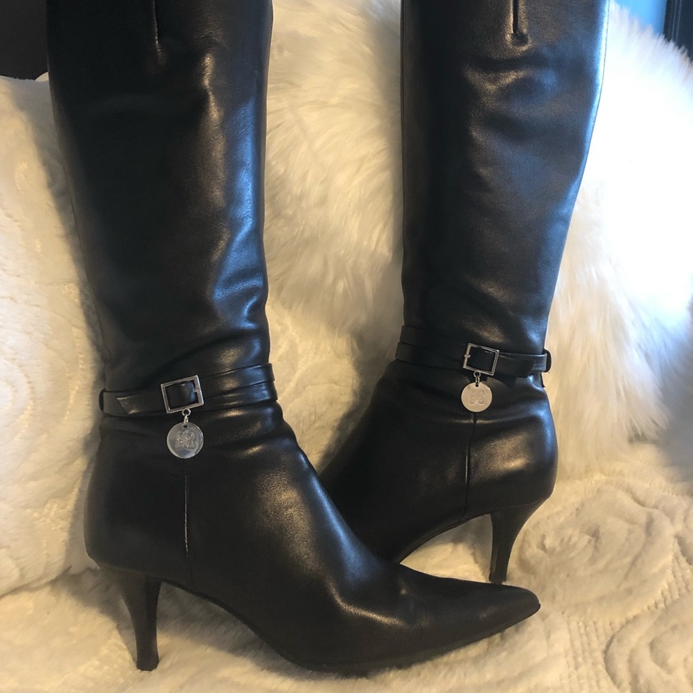 Staccato Black Leather Boots beautiful!